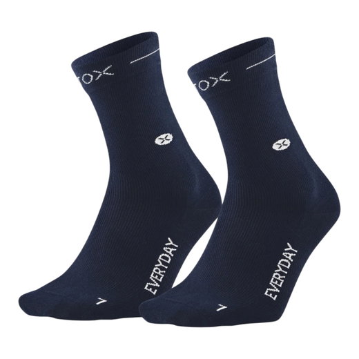 STOX Energy Socks Tagessocke Everyday Ankle (Stabilisierung der Knöchel) navyblau Herren - 2 Paar